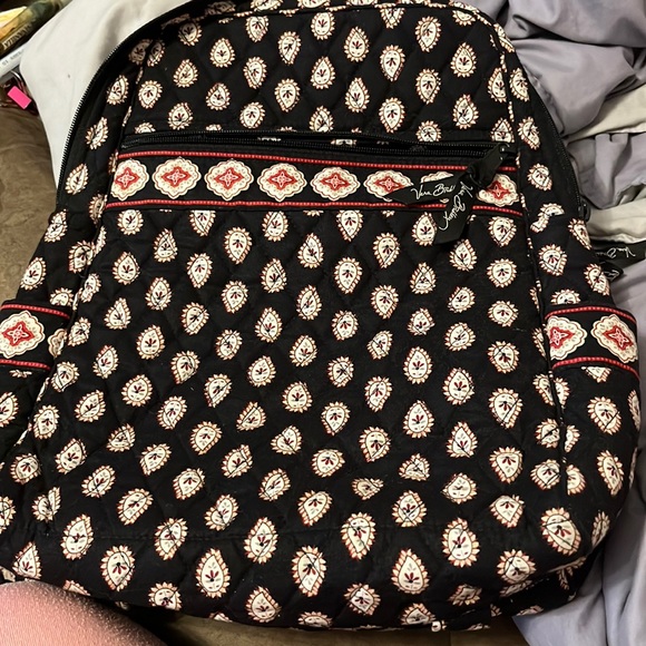 Vera Bradley Bags Vera Bradley Classic Black Backpack Purse Poshmark